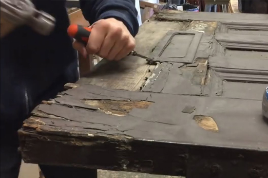 Oceano-wooden-door-repair