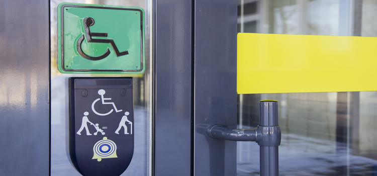 automatic handicap door opener in Oceano