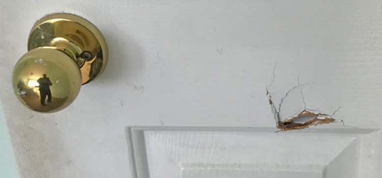 interior door hole repair Oceano